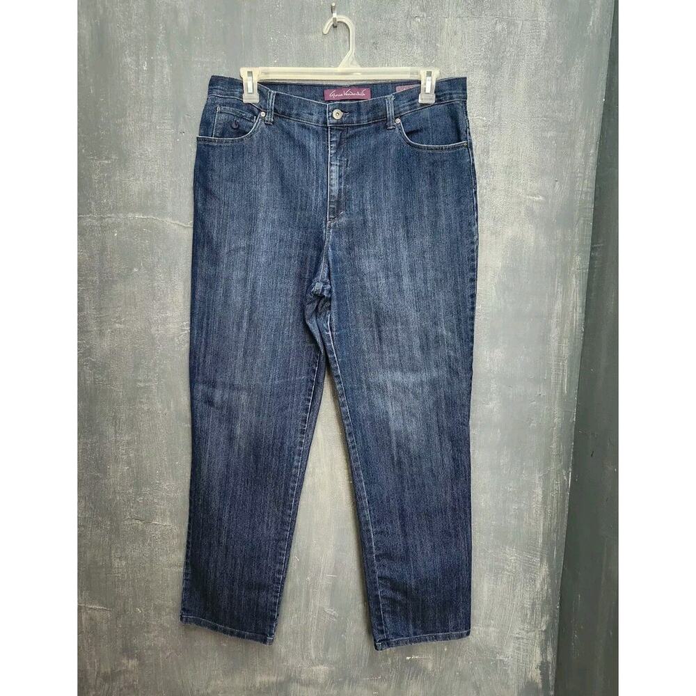 Gloria Vanderbilt Amanda Classic Slimming Jeans Size 16